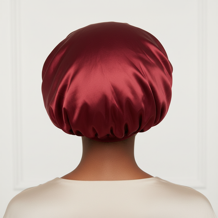 Large Satin Bonnet,Silk Bonnet Hair Wrap for Sleeping, Sleep Cap With Elastic Soft Band, Big Bonnets for Women Hair Care - gallery 1