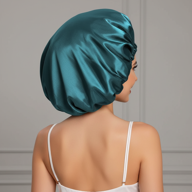Satin Bonnet Silk Bonnet Hair Bonnet Sleeping Slouchy Beanie Hat Satin Sleep Cap Nightcap Bonnets For Women's Natural Curly Hair - gallery 1