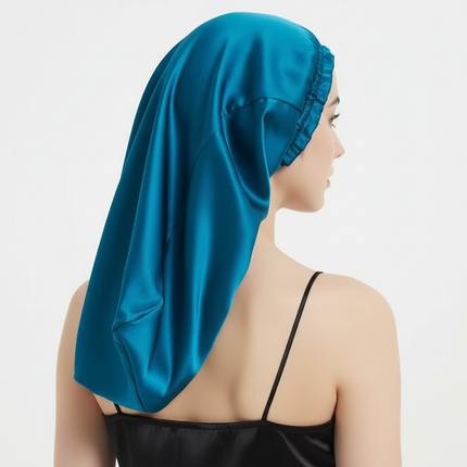 100% Pure Mulberry Silk Hair Bonnets for Women Sleeping Cap Silk Sleep Cap Night Bonnet Caps Hair Protection Turban Head Wraps - gallery 1