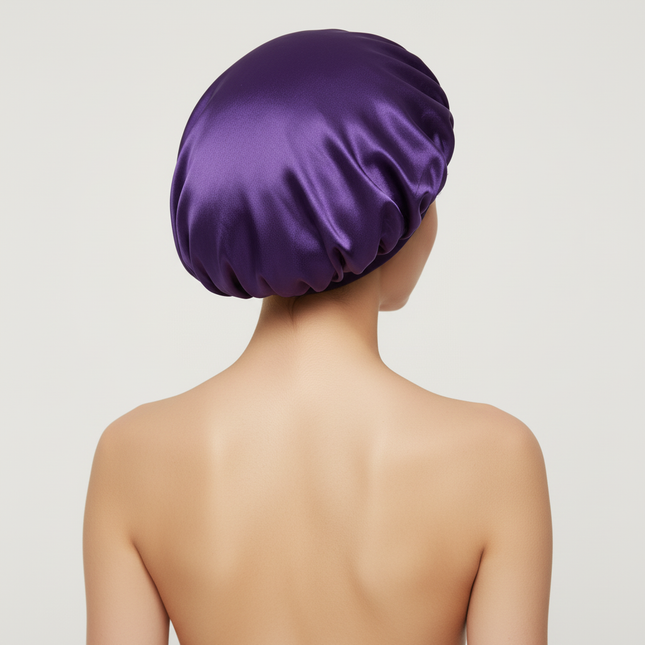 Hair Bonnet For Sleeping Women Wide Brim Sleep Cap Hair Bonnet For Curly Hair Showercap Children Men - gallery 1