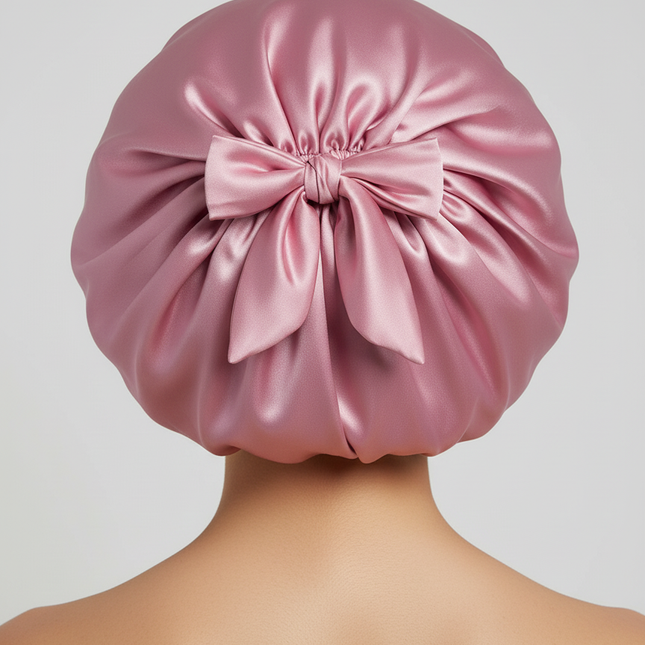 New Silk Bonnet For Sleeping Women Satin Bonnet Hair Bonnet Night Sleep Cap Scarf Wrap For Curly Hair With Tie Band For CurlyHat - gallery 1