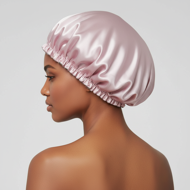 Reversible Satin Sleep Sleeping Cap for Women Men Headscarf Elastic Hair Care Bonnet Cancer Chemo Caps Adjustable Headwear Hats - gallery 1