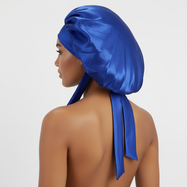 Women Satin Solid Sleeping Hat Night Sleep Cap Hair Care Bonnet Nightcap For Women Men Unisex Cap Bonnet De Nuit Shower Turban - gallery 1
