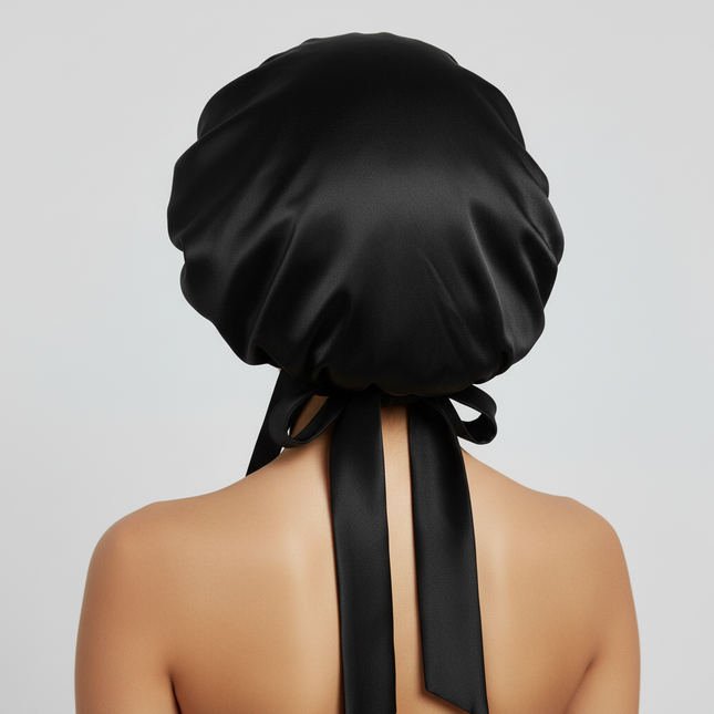 Women Satin Solid Sleeping Hat Night Sleep Cap Hair Care Bonnet Nightcap For Women Men Unisex Cap Bonnet De Nuit Shower Turban - gallery 1