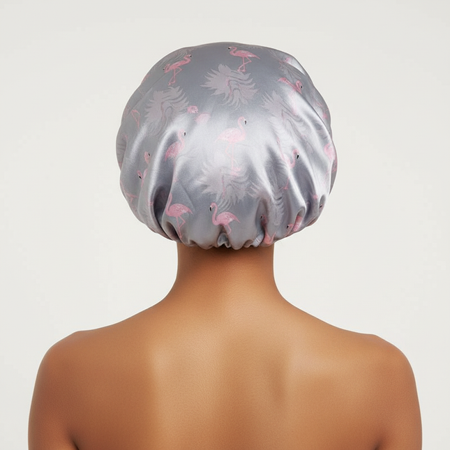 New Satin Hair Caps for Sleeping Women Bath Double Layer Headwear Cover Hat Curly Hair Styling Accessories Hair Cap for Sleeping - gallery 1