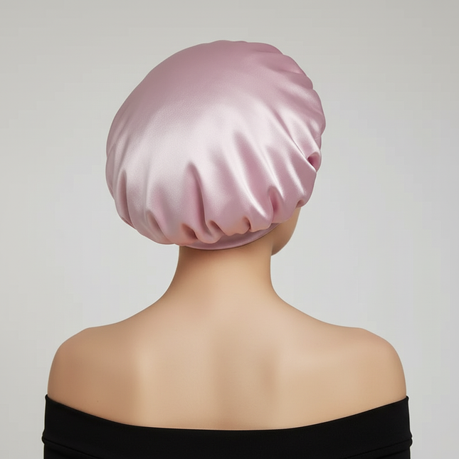 Satin Sleeping Cap Milk Silk Night Sleeping Bonnet Shredded Milk Caps Head Tie Band Bonnet Edge Wrap Protect Curly Braid Hair - gallery 1