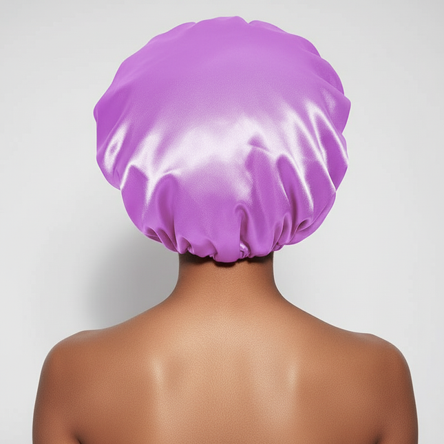 10 Pcs Cheetah-Print Satin Silk Bonnet for Sleeping Cute Bonnet with Long Strap Tie Band Adjustable Sleep Night Cap Hair Bonnet - gallery 1