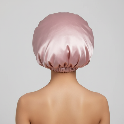 Satin Bonnet Silk Bonnet Adjustable Bonne For Sleeping Hair Bonnet With Tie Band Bonnets For Women Men - gallery 1
