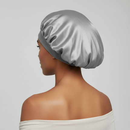 Satin Bonnet Hair Bonnet for Sleeping,Silk Bonnets for Black Women with Elastic Soft Band for Hair Care - gallery 1