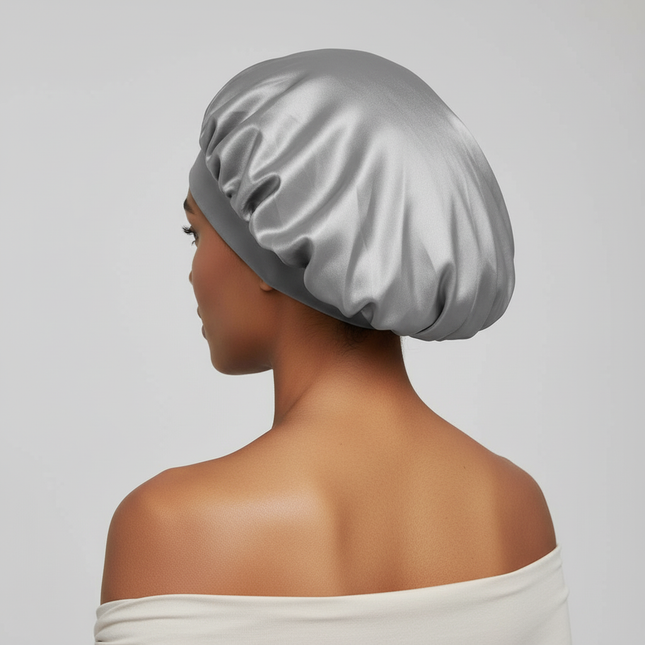 Satin Bonnet Hair Bonnet for Sleeping,Silk Bonnets for Black Women with Elastic Soft Band for Hair Care - gallery 1