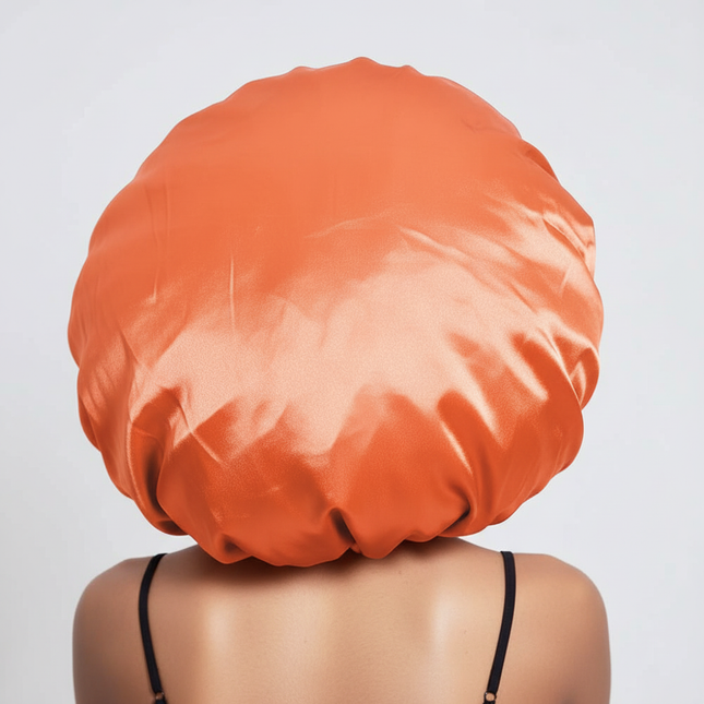 Satin Bonnet Bonnet Adjustable Bonne For Sleeping Hair Bonnet With Tie Band Bonnets For Women Men - gallery 1