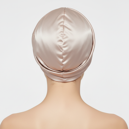 Women Satin Solid Sleeping Hat Night Sleep Cap for Women Shower Caps Waterproof Solid Sleeping Hair Bonnets Adjustable Cap - gallery 1