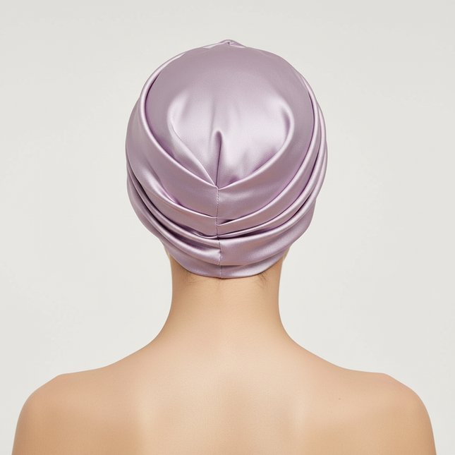 Women Satin Solid Sleeping Hat Night Sleep Cap for Women Shower Caps Waterproof Solid Sleeping Hair Bonnets Adjustable Cap - gallery 1