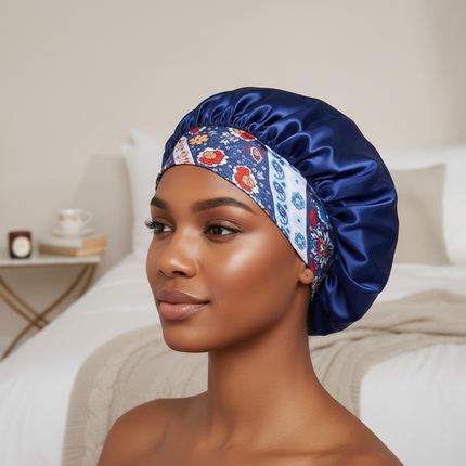 Hair Bonnet for Sleeping Silk Hat Satin Hat Hair Night To Sleep Bonnets Silk YM02 - gallery 2
