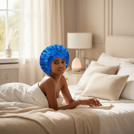 10 Pcs Cheetah-Print Satin Silk Bonnet for Sleeping Cute Bonnet with Long Strap Tie Band Adjustable Sleep Night Cap Hair Bonnet - gallery 2