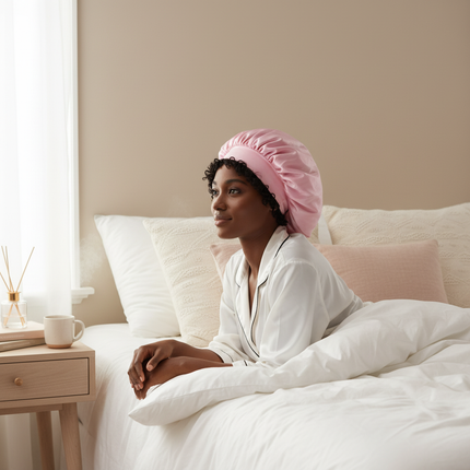 Women Satin Solid Sleeping Hat Night Sleep Cap Hair Care Bonnet Nightcap For Women Men Unisex Cap Bonnet De Nuit Shower Turban - gallery 2